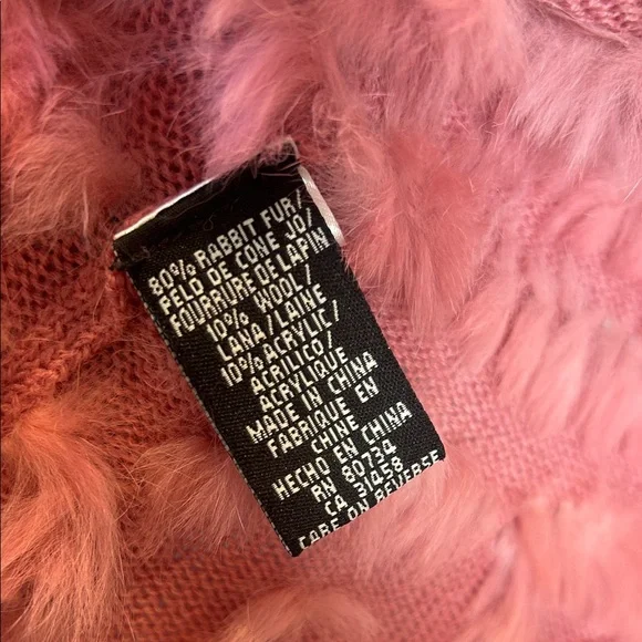 Pink Real Fur Bolero Jacket - Picture 5 of 5